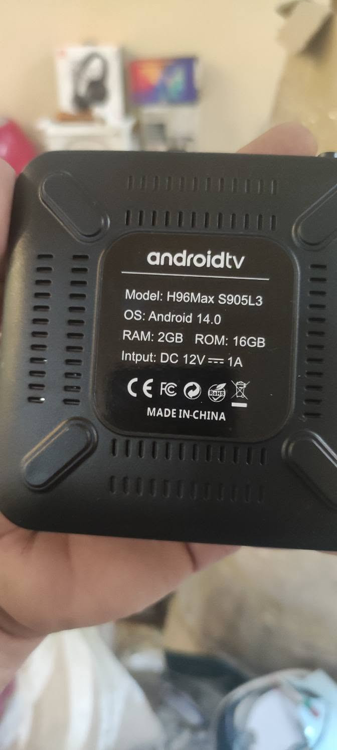 سلام عليكم جهاز H96 Max M3 TV Stick RK3528، يعمل بنظام Android 13، يدعم ذاكرة 2 جيجابايت/16 جيجابايت، وواي فاي 6، وبلوتوث 5.0، ويدعم دقة 4K بمعدل 60 إطارًا في الثانية وتقنية HDR كبس غير مستخدم سعر 40
