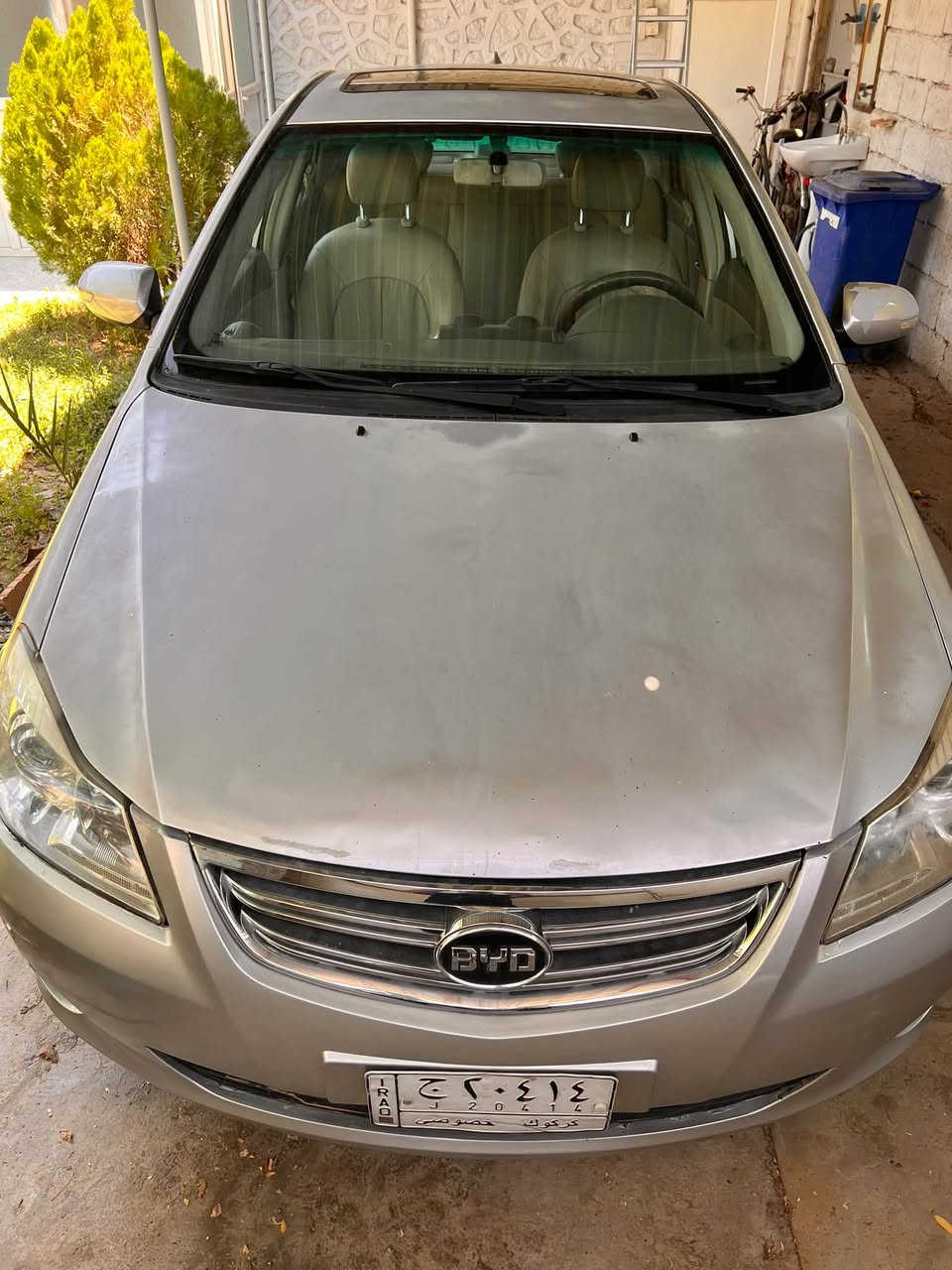 بي وايدي (2013 byd g3) للبيع
كوبون بنزين
سيارة خليجي بدون حادث 
محرك 1.8 بلادي كير بلادي 
موصافاتها فول تبريد تدفئه
كير اوتو - بصمة - دخول ذكي - سلايت روف - حساسات خلفية - كشنات جلد 
بيها باب السكن تعديل جراد خفيف بالكشر
سعرها 45 ورقة وبيها مجال مكاني كركوك
الرقم: ***********
