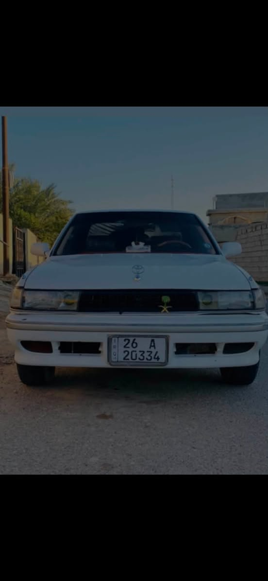 السلام عليكم للبيع مارك كرسته موديل 1993 كير محرك شرط صدر نص عمر تايرات جدد منضومة زنون عالي ناصي دوشمه كهربائيات شرط تبريد نقص كمبريسر الباقي كلو شرط 
السيارة بسمي تحويل ثاني يوم 
السياره كامله مابيه نقص برغي 
السعر 47 وبيها مجال شي قليل مكاني صلاح الدين تكريت قضاء العلم 
***********
