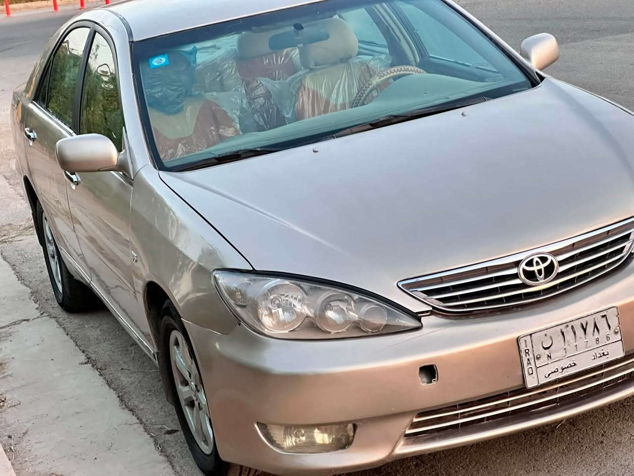 السلام عليكم
كامري 2002 وارد أمريكي رقم بغداد مشروع وطني صبغ عام جمالية مكفوله من حادث ليبل واحد محرك گير صدر تخم تاير كله جديد تبريد شغال ترايك وين متريد ترايها كلش حلو بالعافيه على الياخذها السعر 75وبيها مجال قليل كلش اعتقد ماكو هيج سعر للاستفسار *********** مكان السياره صلاح الدين الضلوعية او بلد

