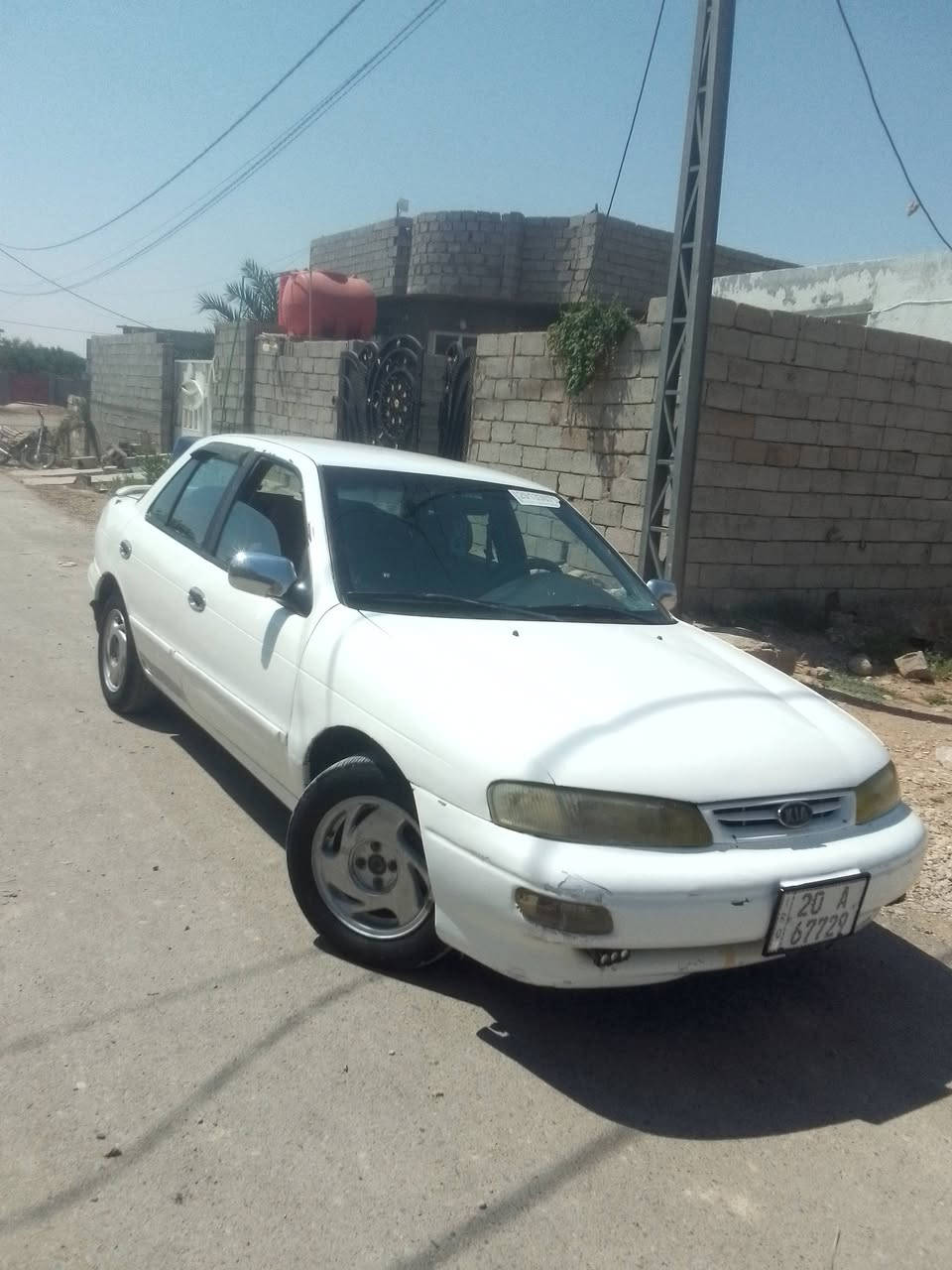 كيا سيفيا للبيع... 
موديل 95 
سنويه جديده لل28
صار 15 يوم من بدلتلها الرقم الجديد 
گير مكينه كفاله 
سياره خير من الله 

📌 مكان السياره ديالى قضاء مندلي 

للستفسار /***********
***********
