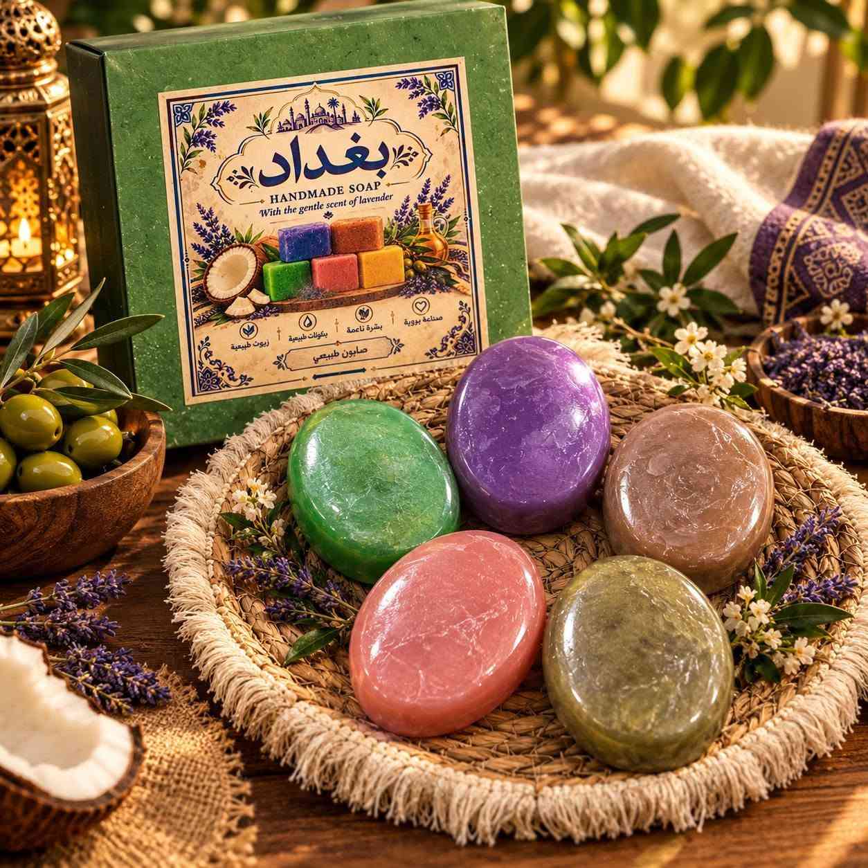 صابون سومر • زيت الزيتون • جملة ومفرد
