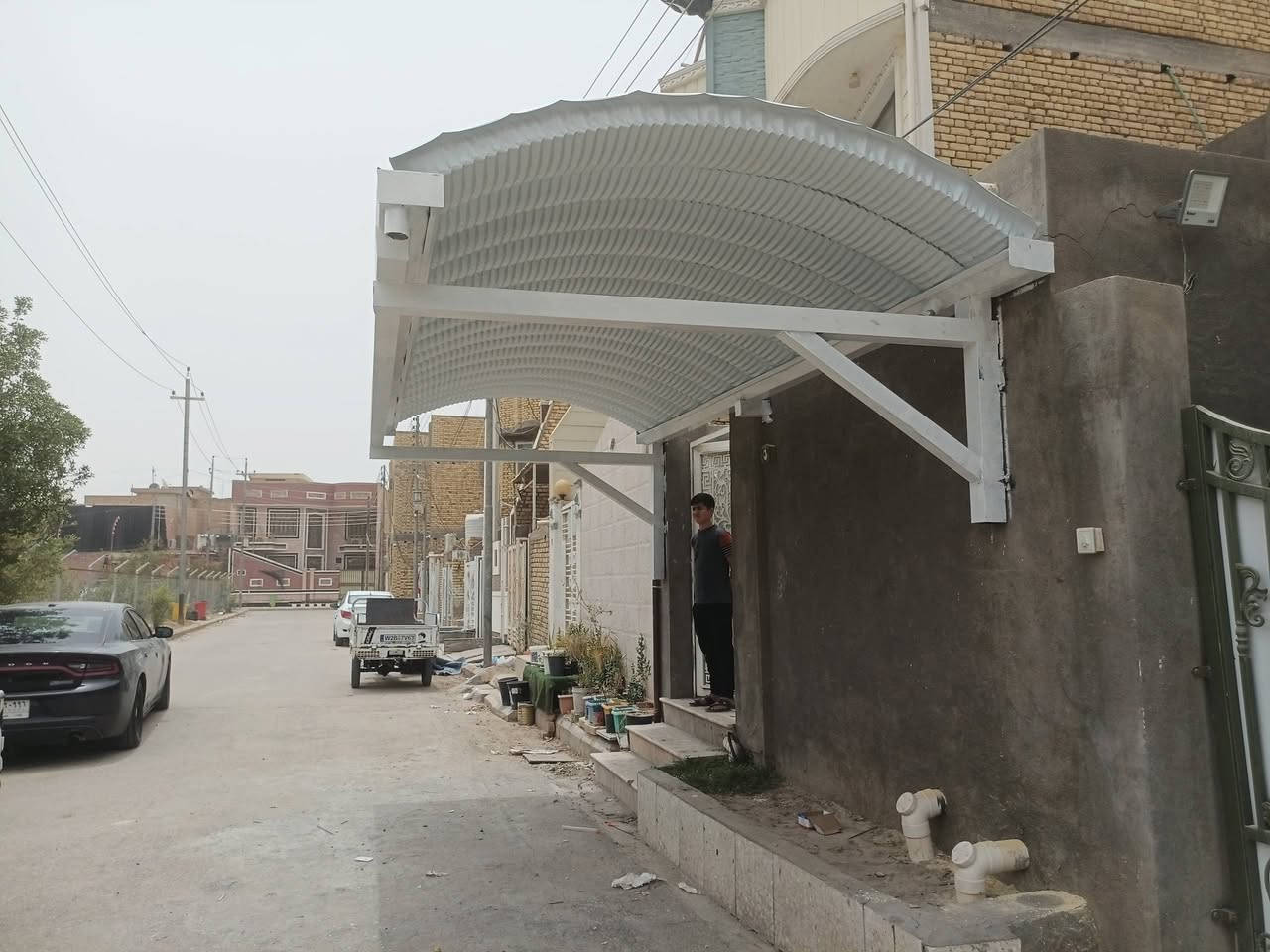 السلام عليكم 
عمل سقائف الكيسبان عمل درجه اولى وبأسعار مناسبة 

نعمل في جميع أنحاء محافظة ذي قار اقضيه ونواحي 

تتكون مواد العمل من 
ساقيه مقلون ظد الزنجار 2مليم 
بوري مربع 4 انج 2 ملم 

الكيسبان صبغ حراري 0.5

يشمل عملنا جميع انواع الحداده 

عمل سقائف بديل الزجاج
عمل سقائف الكيسبان 
عمل الجملونات 
عمل السندويج بنل 
عمل الگيربي 
ونعمل في تفصال الباب والشبابيك 

للطلب والاستفسار مراسلة الصفحه 
او الاتصال على الرقم *********** واتساب

