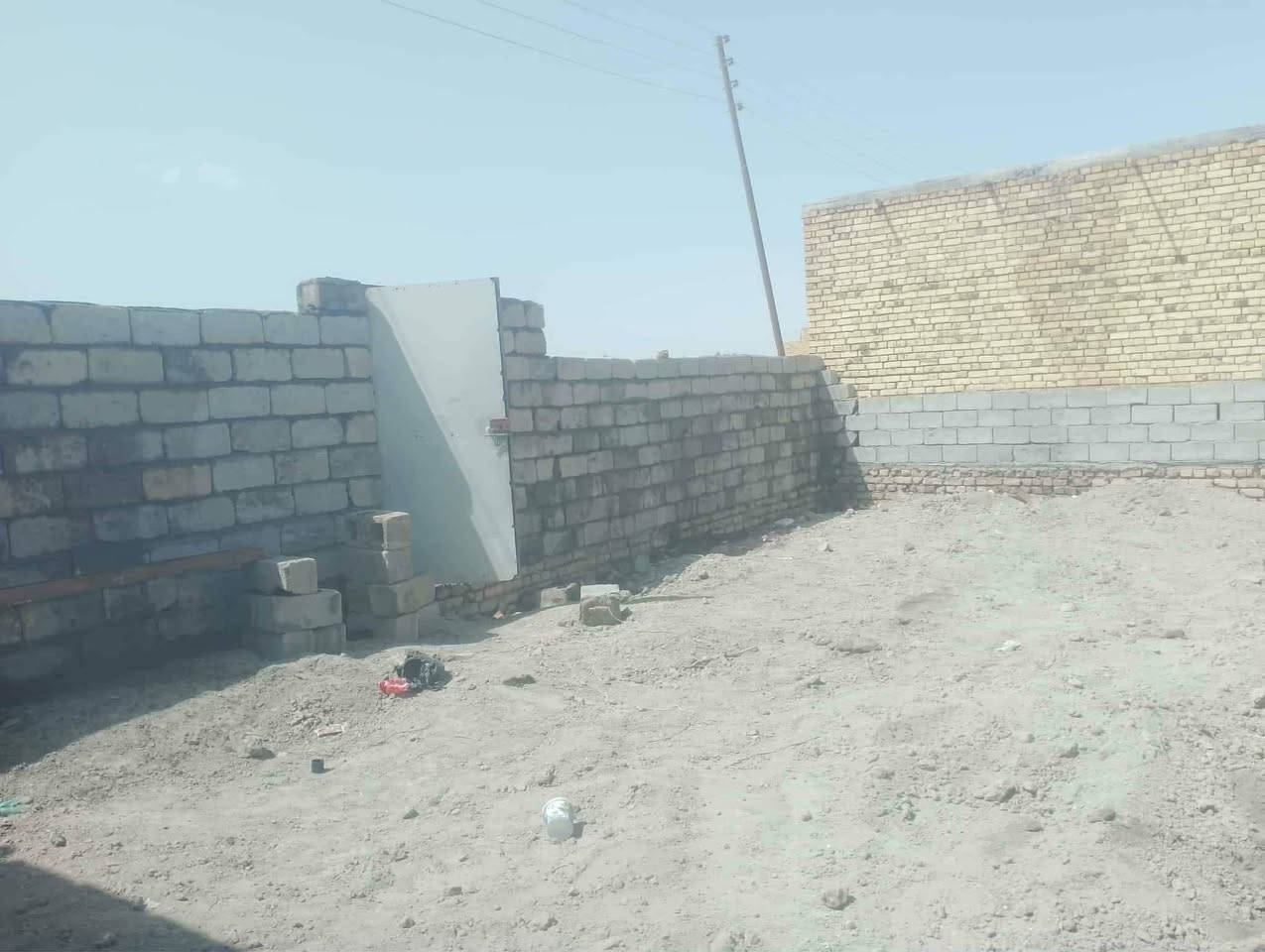 هيكل بلوك كهربائي حي جوادين نزله ثانيه مساحه 200 عله شارعين سعر ١٥ وبيه مجال بصيط قريب على حسينيه اول وحده *********** وتساب
