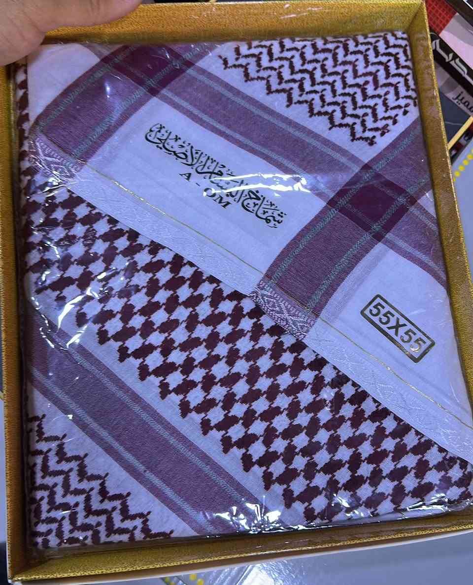 أشماغ • قطن١٠٠٪ • قياس٥٢/٥٥
