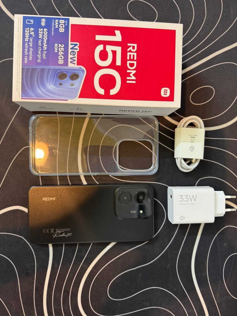 ✨ السلام عليكم ورحمة الله وبركاته ✨
📱 للبيع: هاتف Redmi 15C (جديد غير مستخدم اوبن بوكس )
⚡ أبرز المواصفات:
• الذاكرة الداخلية: 256GB 💾
• الذاكرة العشوائية (الرام): 8GB 🚀
• الشاشة: كبيرة بحجم 6.9 بوصة مع تردد 120Hz 🖥️
• البطارية: عملاقة بحجم 6000mAh 🔋
• الشحن: يدعم الشحن السريع بقدرة 33W 🔌
• المعالج: ثماني النواة (Octa-Core) ⚙️
• الكاميرا: بدقة 50MP 📸
💰 السعر: 210 ألف دينار عراقي
📍 العنوان: بغداد - شهداء السيدية
📞 للتواصل: ***********
