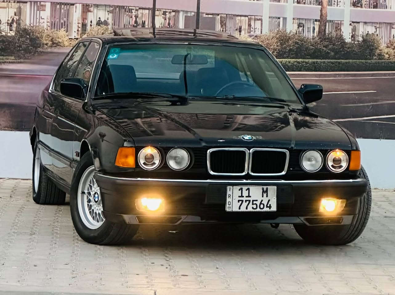بي ام ٧٣٠ • ٨ سلندر • رقم بغداد