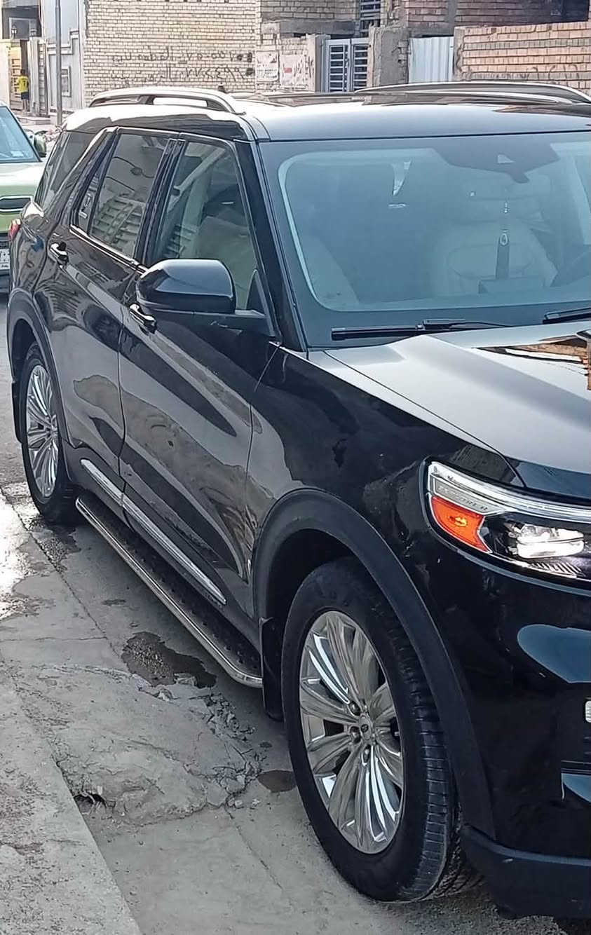 FORD EXPLORER LIMITED 2021

💠الفئة LIMITED فول واحد ع واحد للاخير 
حادث جاملغ خلفي بدون ارباك بجم كبس 
صور الحادث بلمنشور 

💠الموديل2021

💠اللون اسود

💠رقم اربيل بسمي هزه جديده ما صاقطه 

💠عداد المسافة 42

💠القدرة الحصانية 300hp 🐎🐎🐎

💠المحرك 4 توربو 2300cc

💠المواصفات 

🕳️بصمة 

🕳️دخول ذكي 

🕳️تشغيل عن بعد 

🕳️داخل جلد بيجي

🕳️سايد بريك بصمة 

🕳️كير ماوس

🕳️كشنات كهرباء 

🕳️كشن امامي وخلفي تدفئة 

🕳️كشن امامي تبريد 

🕳️تبريد مركزي 3 قطع

🕳️كاميرا عدد5محيطيه 

🕳️لايت لد 

🕳️كشافات ضباب 

🕳️حساسات 360 درجة

🕳️رادار 360 درجة

🕳️قيادة آلية 

🕳️ستيرن كهرباء وتدفئه وتحكم كهربائي صعود ونزول

🕳️كشن خزن 3 وضعيات 

🕳️انارة داخلية 7الوان متغير

🕳️شحن لاسلكي 

🕳️ستيرن تدفئة 

🕳️إشارة بالمرايا وشفط 

🕳️وضعيات قيادة 7 

ونزول منحدرات 

🕳️سماعات B&O

🕳️اوتو بارك 

🕳️اوتو ستوب ستارت 

🕳️تحديد مسار 

🕳️مثبت سرعة 

🕳️صندوق كهرباء 

🕳️بردات خلفية بلاد

🕳️كشنات خلفي كهرباء 

🕳️يدات تطعيم نيكل 

داخل مطعم بصاجات 

🕳️ويل 20  فور ويل

🕳️اندرويد اوتو

🕳️نظام GPS نفكيشن

🕳️دبل اكزوز 

🕳️اوتو هولد 

🕳️ابل كاربلي 

 مري اشاير

لايت اوتو

ماسحات اوتو

صندوق كهرباء

ارضيات فورد الاصليه وارضيات حوضيه 5Dتصعظ ع دوسات

مكفوله من كلشي كير محرك تبريد كهربائيات شرط الشركه  السعر(٢٠٥)وبيها مجال لطيبين (***********)مكان الدوره
