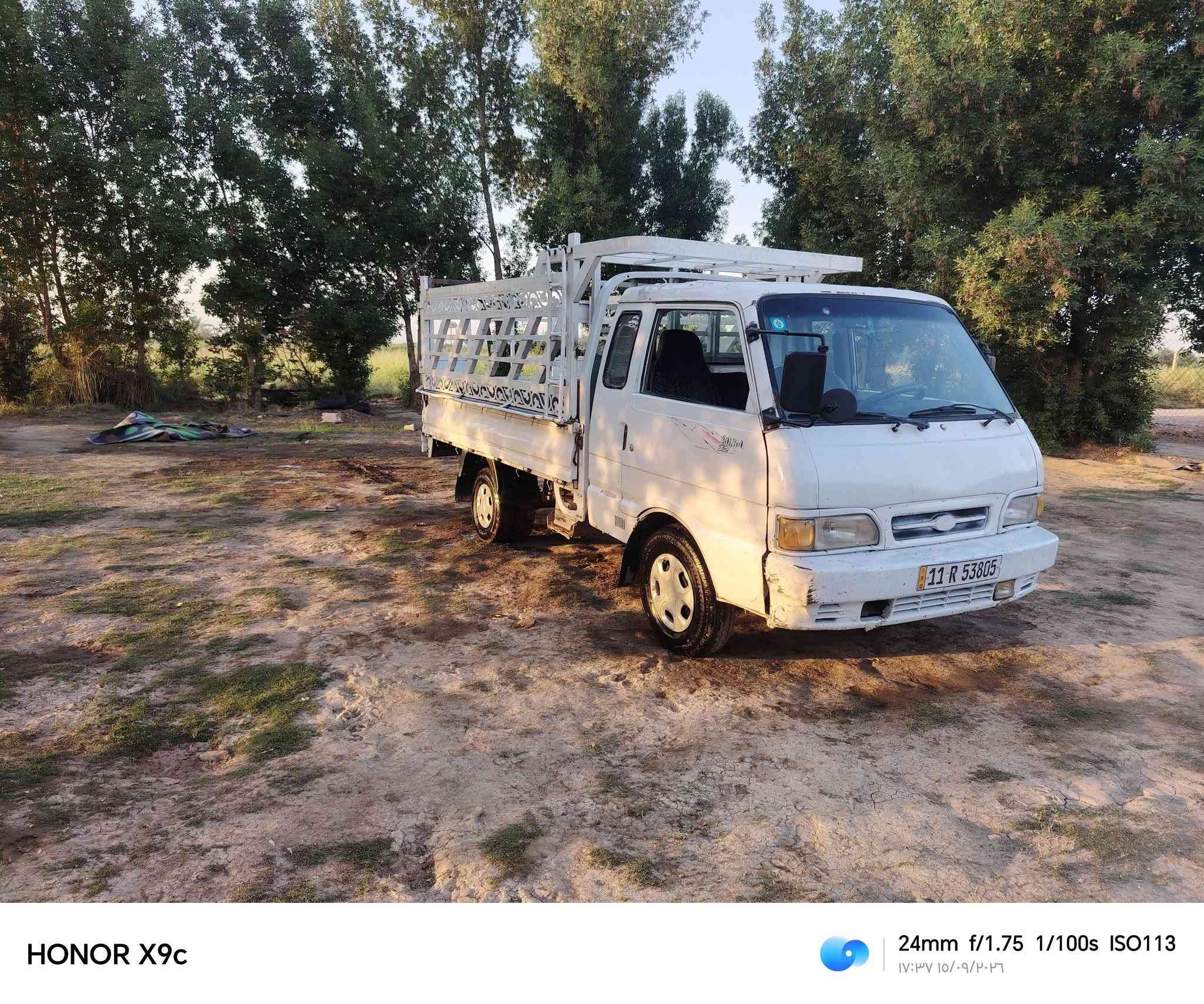 كيا بنكو للبيع  كير ومحرك خير من الله تخم تاير صدر جديد تحويل مباشر السعر 55 بي مجال  بقداد المدائن ***********

نص مكتوب في الصور:
- HONOR X9c
- 24mm f/1.75 1/191s ISO100
- ١٧:٣٧ ١٠/٠٩/٢٠٢٦
- HONOR X9c 24mm f/1.75 1/100s ISO113 ١٧:٣٧ ١٠/٠٩/٢٠٢٦
- HONOR X9c 24mm f/1.75 1/167s ISO100 ١٧:٣٨ ١٠/٠٩/٢٠٢٦