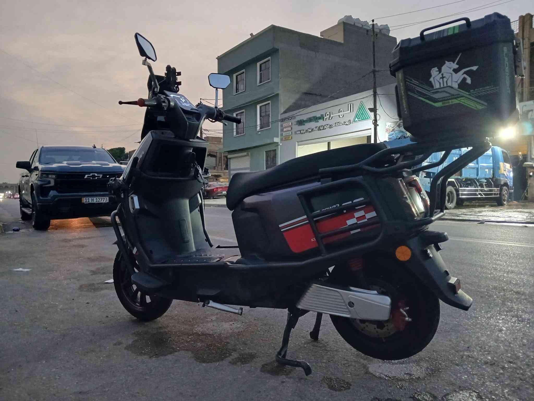 دراجة شحن • ٦بطاريات • كفالة سنة