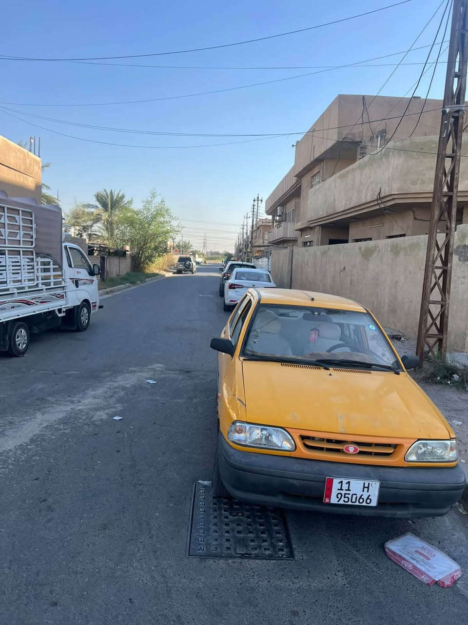 السلام عليكم سايبا ٢٠١٨ سياره بيهه جاملق وبنيد سياره شواصي ما بيهه شي كير مكينه تبريد مابيهه شي هيئه مصفره سعر ٣٨  بيهه مجال عنوان الشعب هـ***********

