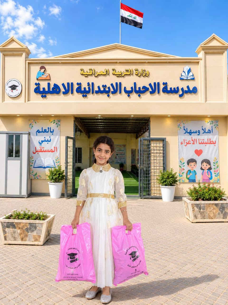 "ما زال باب التسجيل مفتوحاً في مدرسة الأحباب الابتدائية الأهلية"

نستمر باستقبال طلبات التسجيل للعام الدراسي الجديد، ونرحّب بأبنائنا التلاميذ بكل محبة 🤍
بادروا بحجز مقاعدكم، وابدؤوا معنا عاماً دراسياً مليئاً بالنجاح والتميّز.💙

#ادارة مدرسة الاحباب الابتدائية الاهلية.   

للأستفسار اكثر يرجى التفضل الى مقر المدرسة او الاتصال على الرقم 
التالي:   📞
          ***********
***********
🔻 العنوان : الزعفرانية _ الاربع شوارع قرب مستوصف السندباد
