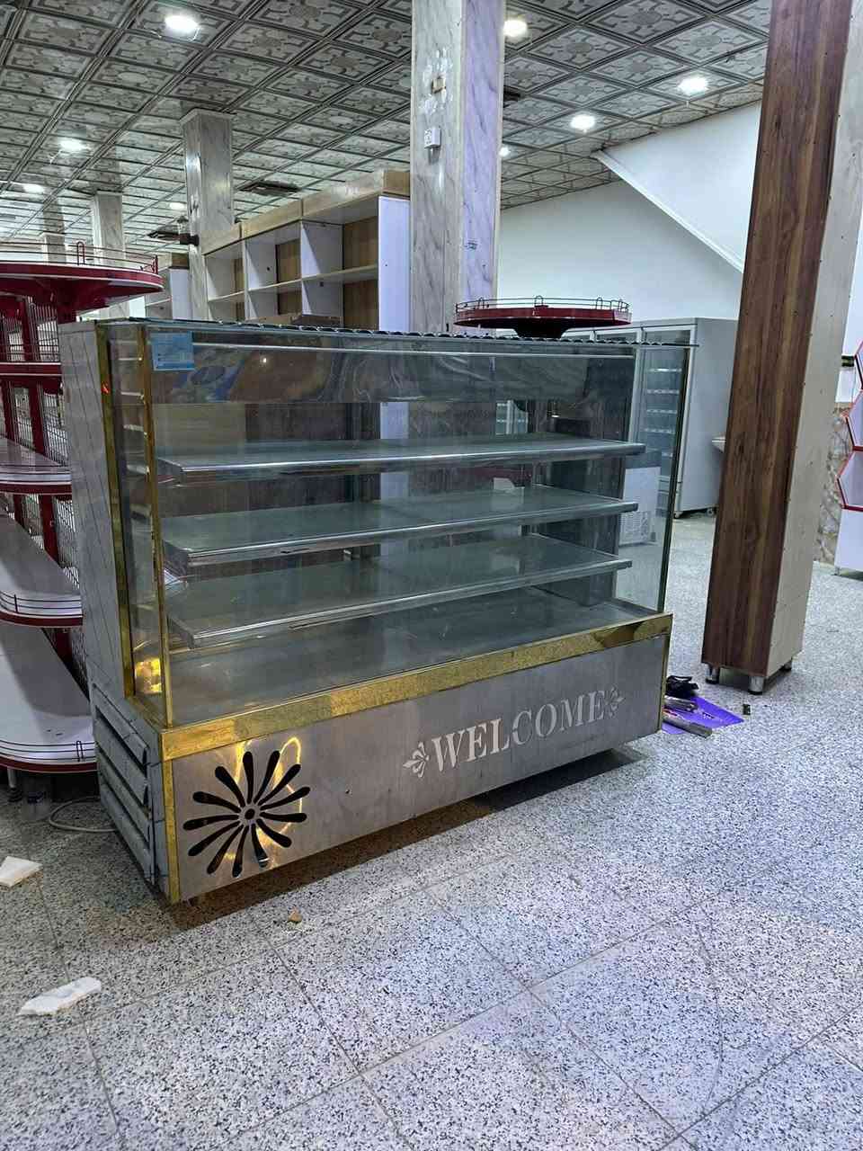 تجهيزات محلات تجارية وسوبر ماركت للبيع 🛒✨متوفر لدينا رفوف عرض متينة وعالية الجودة، مناسبة لجميع الأنشطة التجارية (سوبر ماركت، مخازن، صيدليات، أو محلات كوزمتك) بحالة ممتازة / الأنواع المتوفرة: رفوف جدارية، وسطية (جزيرة)، وفاترينات عرض.الموقع: [ميسان/ العمارة/أبو رمانة].📞 للاستفسار ومعرفة الأسعار، يرجى مراسلة الصفحة أو الاتصال على الرقم: ✅ 
***********سيد يونس الياسري 
***********سيد علي الياسري 
*********** محمد الياسري
*********** واتساب 
 واتساب واتصال
