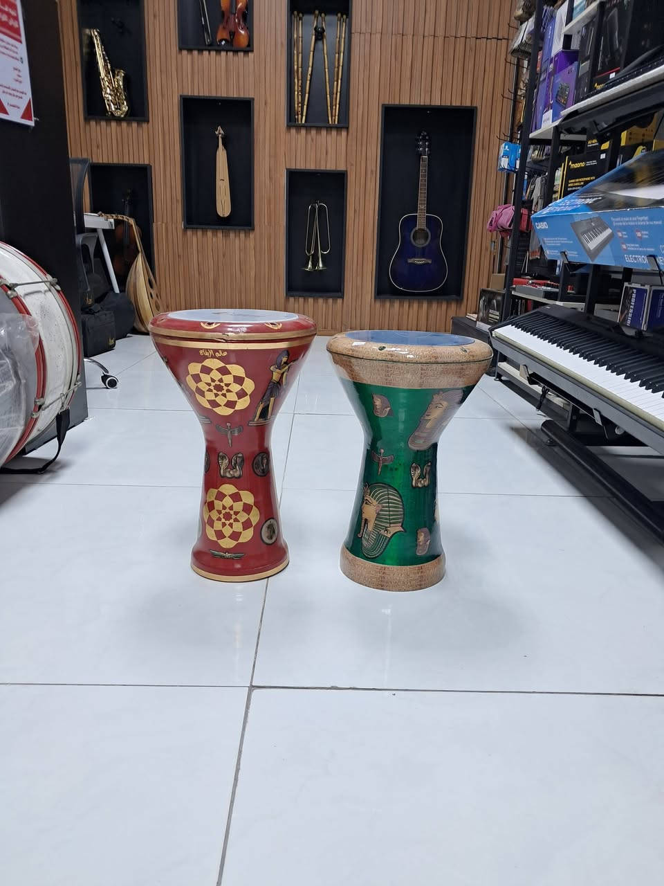 🎶🥁 تم الانتقال إلى مركز نهاوند للموسيقى 🥁🎶
وعلى بركة الله مسويلكم عرض مميز على الآلات الإيقاعية 🔥

🥁 إيقاع ملون — 30,000 د.ع
🥁 إيقاع موشم — 45,000 د.ع
🥁 إيقاع مصدف — 55,000 د.ع
🥁 إيقاع فرعوني — 60,000 د.ع
🥁 إيقاع سنباطي أصلي — 180,000 د.ع
🪘 رق خشب — 20,000 د.ع
🪘 مزهر برنج — 45,000 د.ع
🪵 خشبة عادية — 20,000 د.ع
🪵 خشبة أصلية — 30,000 د.ع

🔧 خدمات تبديل وصيانة
✅ لدينا تبديل أشعة الإيقاع والمزهر والرق والخشبة وبأسعار مناسبة.
🎻 كذلك لدينا تبديل أوتار العود والكيتار والكمان وجميع الآلات الوترية.

🚚 يوجد توصيل لجميع محافظات العراق

📍 لزيارة مركزنا:
الكرادة داخل – فرع مطعم دربونة
مركز نهاوند للموسيقى

📞 للتواصل والطلب:
واتساب واتصال: ***********

🎵 مركز نهاوند للموسيقى — آلات موسيقية، إكسسوارات وخدمات تبديل وصيانة 🎵
