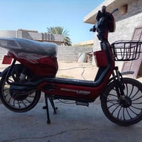 دراجة شحن • بطاريات جديدة • نضيفه