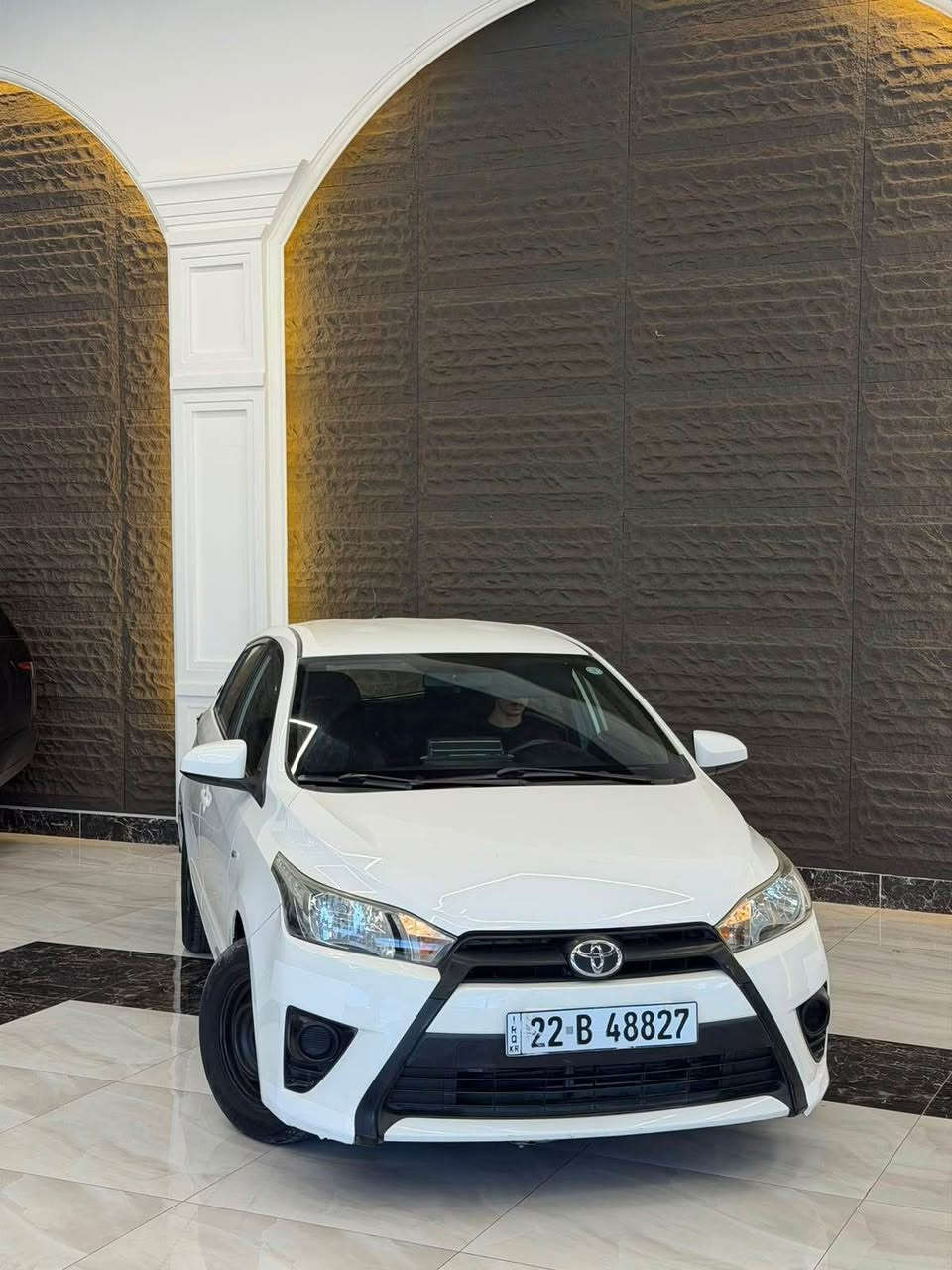 Toyota Yaris
2016
Xaliji
189,000km royeya
Be mshkela w be ayba
2 je gchkay PDR a 
Be sbugha w be ledrana sayaraka
***********
———————————————
تويوتا يارس
٢٠١٦
خليجي
١٨٩.٠٠٠كم ماشية
سيارة بدون مشكيلة مكفول
مكانين صغير بي دي ار
بدون سبغ بدون حوادث 
*********** أربيل, العراق
