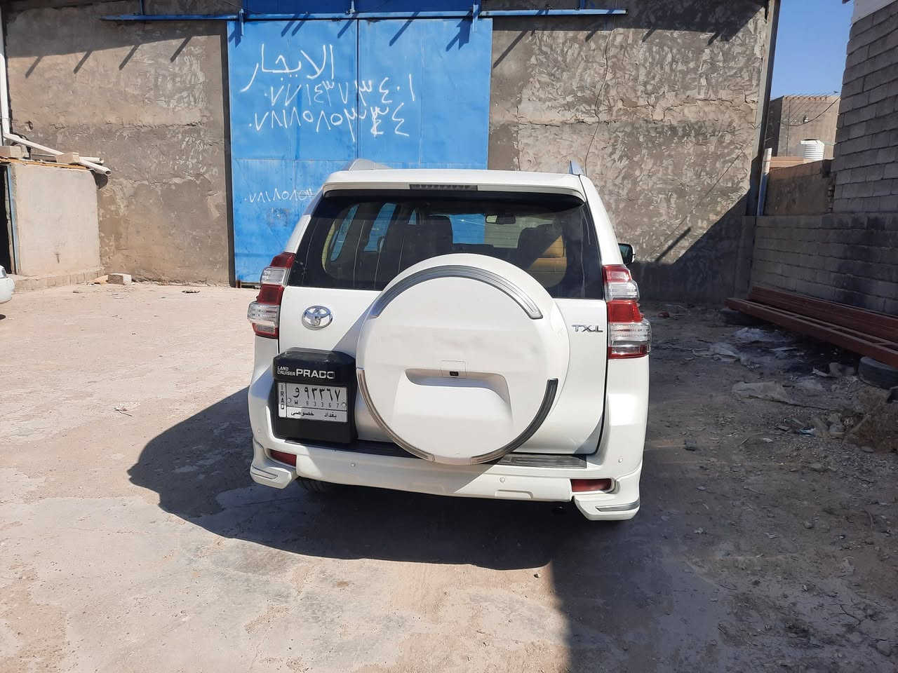سلام عليكم برادو للبيع مديل ٢٠١٤مكفوله ٤سلندر تخم تاير  رقم بغداد  تحويل  ثاني  يوم  مكان واسط تواصل على  رقم  ***********
