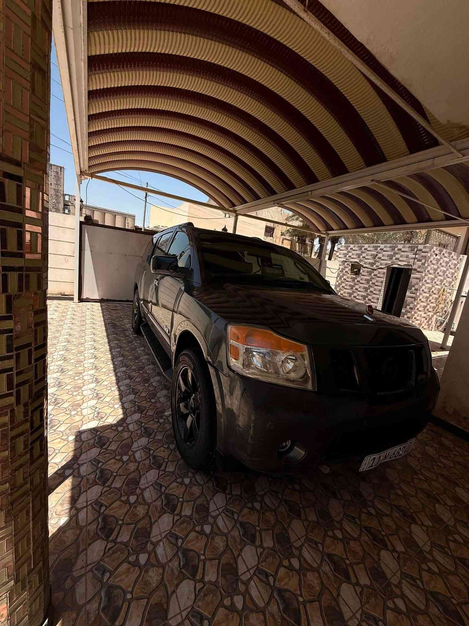 نيسان ارمادا موديل 2008 فول مواصفات LE جنطة شفط مرايات كشنات كهرباء منظومة غاز بيها محرك وكير جديد والكير هستوني شادة  تخم تاير جديد      منضومة زنون بصمة تشغيل عن بعد  رقم بغداد أنكليزي باسمي تحويل ثاني يوم باقي المواصفات معروفة للبيع او المراوس باجيرو 120 ***********
