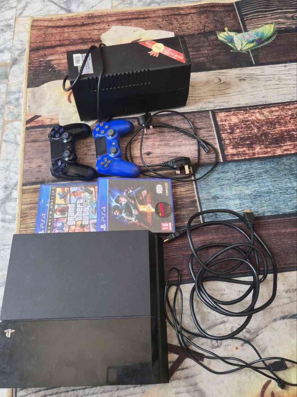 بلي فور 4 فات نضيف
لوك استيكر ✅
نص تيرا
يدات اثنين وحده اصليه وحده تجاريه ✅
اقراص اثنين جددد مامستعملات شي قليل
سعره معه اليو بي اس 245
من دون اليو بي اس 230
مكاني نجف الاشرف جسر الامام علي علوه الفحل
رقم الاستفسار ***********
