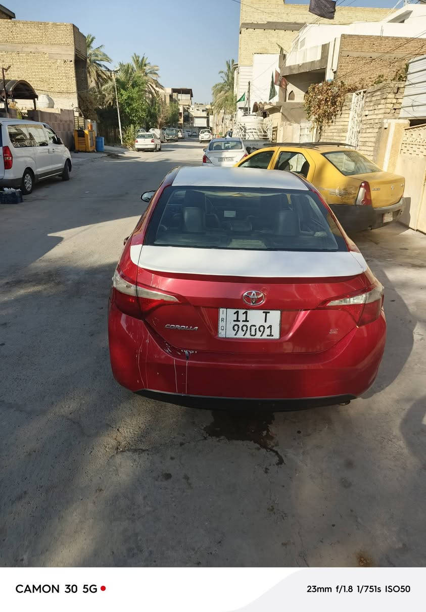 سلام عليكم للبيع كورله موديل2016امريكي فول مواصفات s رقم بغداد بسمي تحويل ثاني يوم سياره بدون صبغ فقط عدي باب لسايق نضرب وسويتة مثل ماموضح بصوره السعر 120 للاستفسارالاتصال***********
