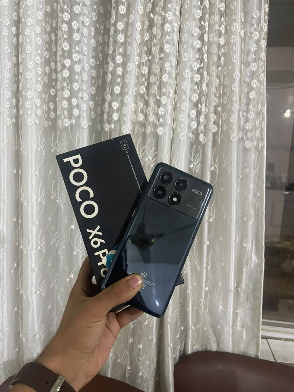 السلام عليكم بوكو X6 PRO ذاكرته 512 مستبدل شاشه واكو خلل بل كاميرات نظافة مليار ((سعره 140 الف)) *********** واتساب
