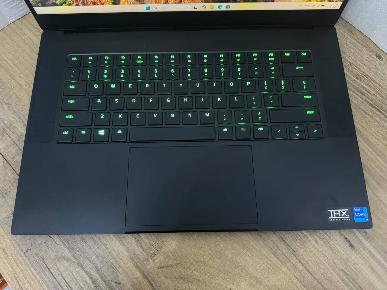 RAZER BLADE 15
السعر   1,250,000 
المواصفات
المعالج
Intel Core i7-11800H
الرام
16GB DDR4
التخزين
1TB NVMe M.2
كارت الشاشة
 RTX 3070 8GB  95W
الشاشة
2K 15.6 165Hz

نص مكتوب في الصور:
- Installed batteries
- Information about each currently installed battery
- BATTERY 1
- NAME
- Blade
- MANUFACTURER
- Razer
- SERIAL NUMBER
- CNB1RC30-02481B700301-A06
- CHEMISTRY
- Li-I
- DESIGN CAPACITY
- 80,219 mWh
- FULL CHARGE CAPACITY
- 65,589 mWh
- CYCLE COUNT
- Recent usage