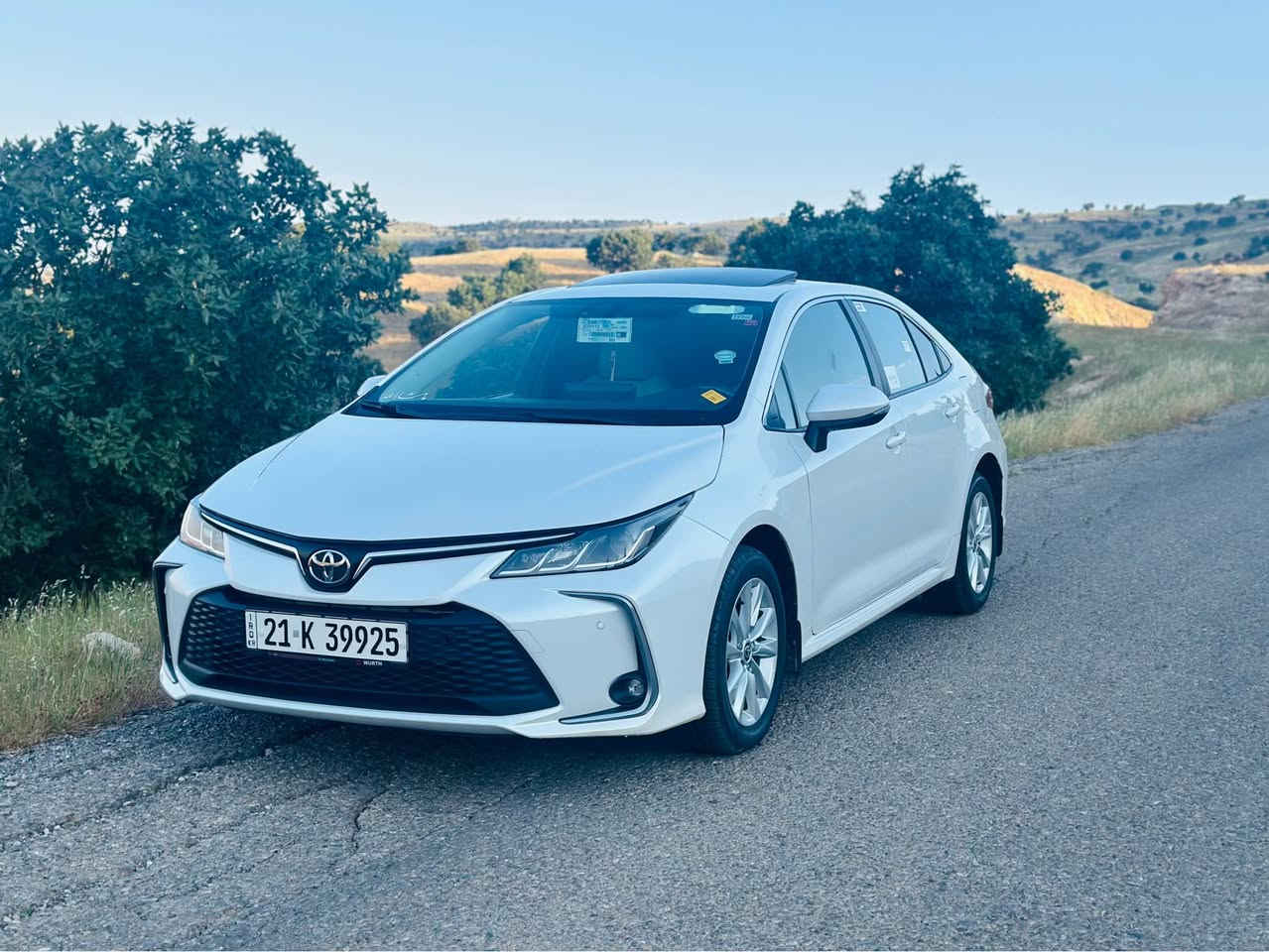 Toyota crolla 2023 
خلیجی یابانی بەنزینە
فول مواسەفات سلایت
شەریکەی ساز gli 
بێ سبوخ بێ لێدران 
مەکینە ١.٨ مەرغووبی بازار
٦٦کم رۆشتووە 
گێرو مەکینە بەشەرت 
سەیارەکە هی مەعرەز نیەو هی مالی خۆمە 
نرخ : ١٧٠$ 
*********** السليمانية, العراق
