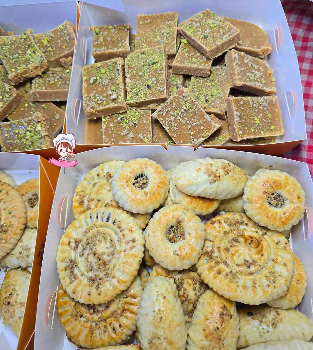 كليجه • حلاوه الحليب • معجنات سارة أحمد