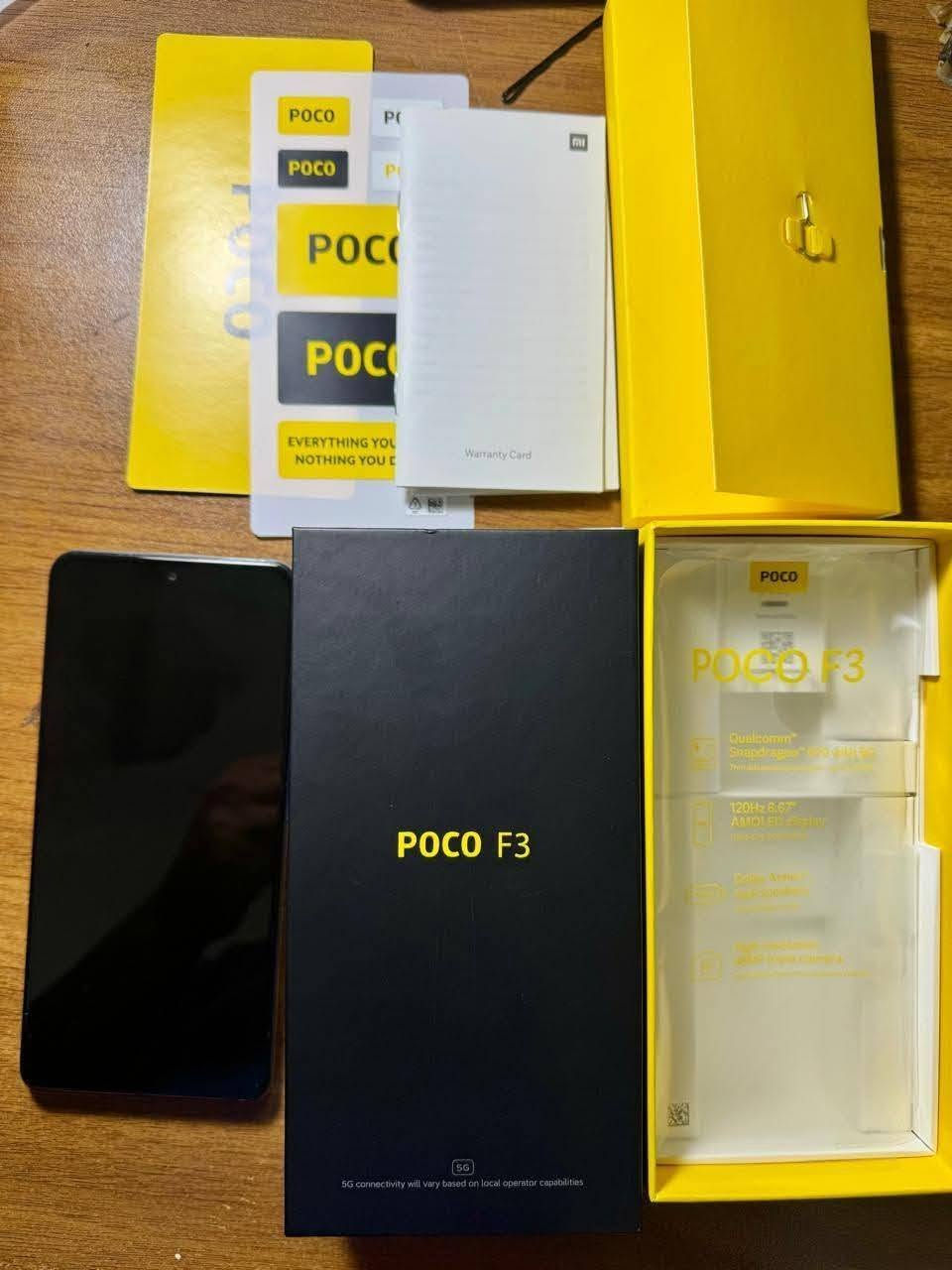 للبيع تلفون بوكوفون اف ٣
POCO F3 8/256GB
جهاز حيل نضيف + الباكيت
 Snapdragon 870 5G
 RAM 8GB / Storage 256GB
 شاشة AMOLED 120Hz
 أداء قوي للألعاب والاستخدام اليومي
 ستيريو + Dolby Atmos
 5G + NFC
 السعر: ٢٠٠ ألف 
العنوان  بغداد
📞 *********** واتساب متوفر
