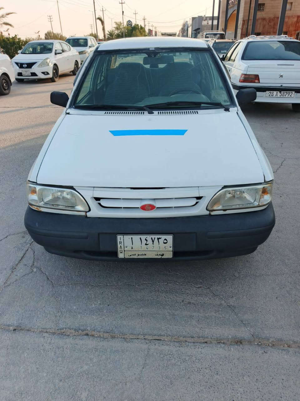 سايبه للبيع كربلاء المقدسة سيدين شهداء الموضفين مكينه كير خير من الله شواصي معمره خياسات ملكطه كهربائيت كل شغاله 20بيه مجال مداور ثاني يوام ***********عليه غرامه 100
