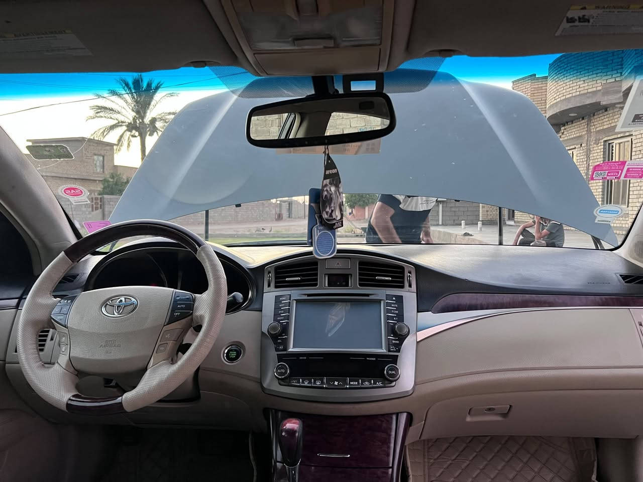 تيوتا افلون للبيع وارد امريكي موديل ٢٠١٢
فول مواصفات الضرر بنيد وجاملغ صبغ بدون دواخل 
رقم اربيل عليها غرامه ٧ ورقات تنخصم من السعر 
المكان الانبار الفلوجه 
السعر    ١٥٥ وبيه مجال 
الاتصال عله الارقام التاليه 
***********
***********
