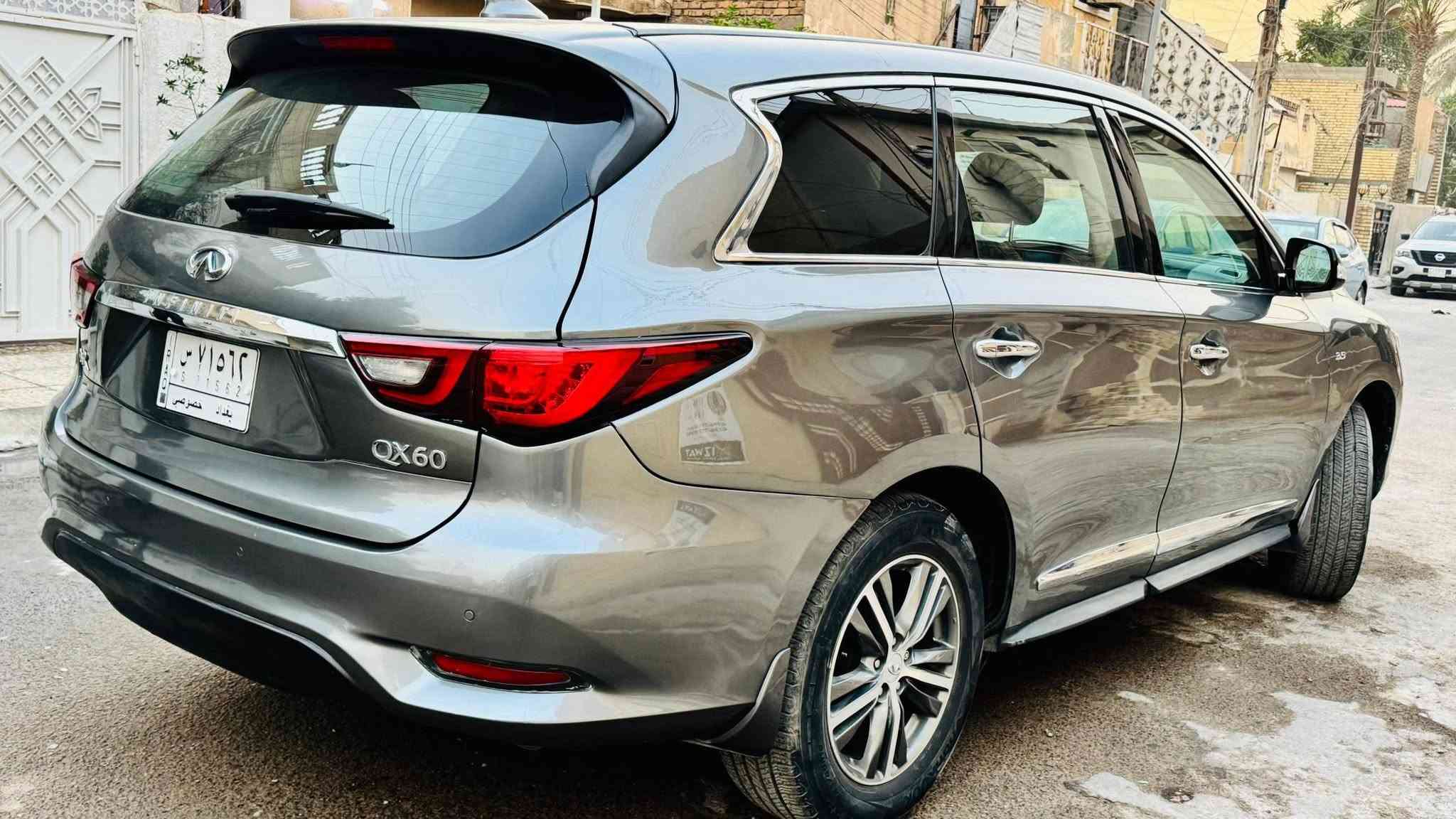 انفينتي QX60 • حادث خلفي • ٦ سلندر