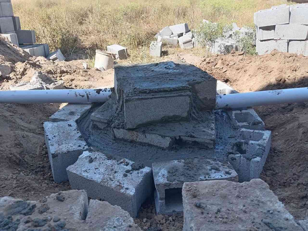 *********** حفر وتغليف  الزاب والقرى المجاوره
