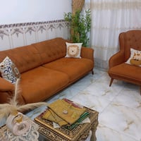 تخم تركي قلاب سفنج سبرنك قماش وتر برو رجلين خشب ثقيل السعر 350 0770695...
