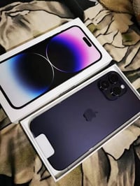 آيفون ١٤ برو ماكس • ٢٥٦ • بطارية ١٠٠%