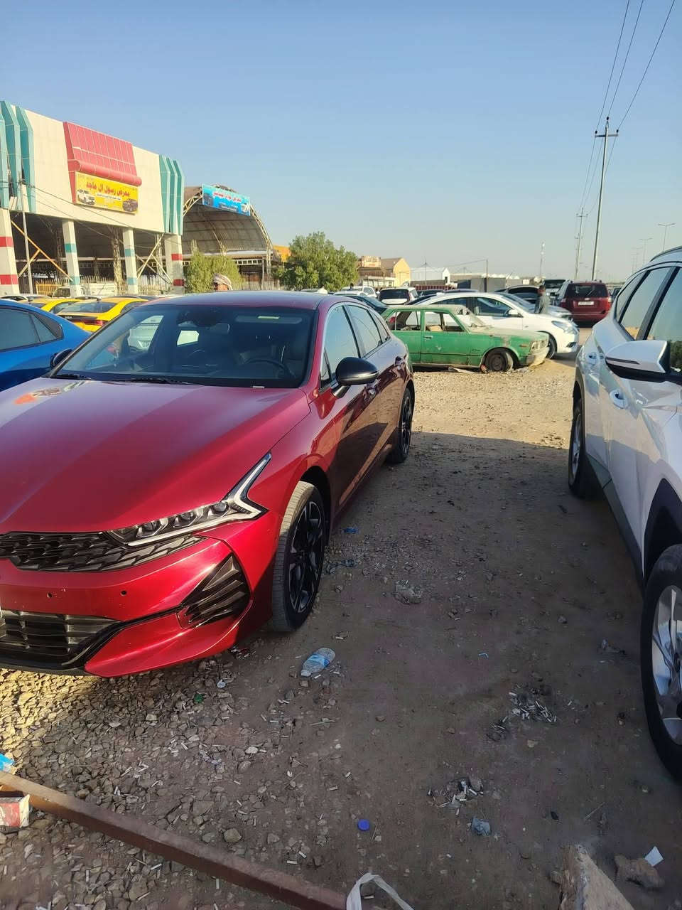 كي فايف مديل 21 محرك 1600 تيربو
فول من عدا الفتحه
معوقين قادسيه يسوي وكاله 
بيها جاملغ الأيمن مبدل والبنيد
السعر 125  اي ستفسار تصل *********** مكاني رميثه مكلف بنشر لحد يراسني
