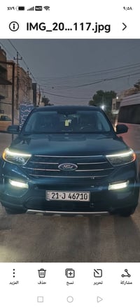فورت اكسبلور XIT 2024 رقم سليمانيه ماشيه ٢٩ الف كيلو متر وليس ميل بسمي...