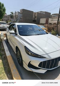 للبيع ام جي 5 GT السياره فول مواصفات  سلايد تحكم ستيرن  تحكمات شاشه بص...