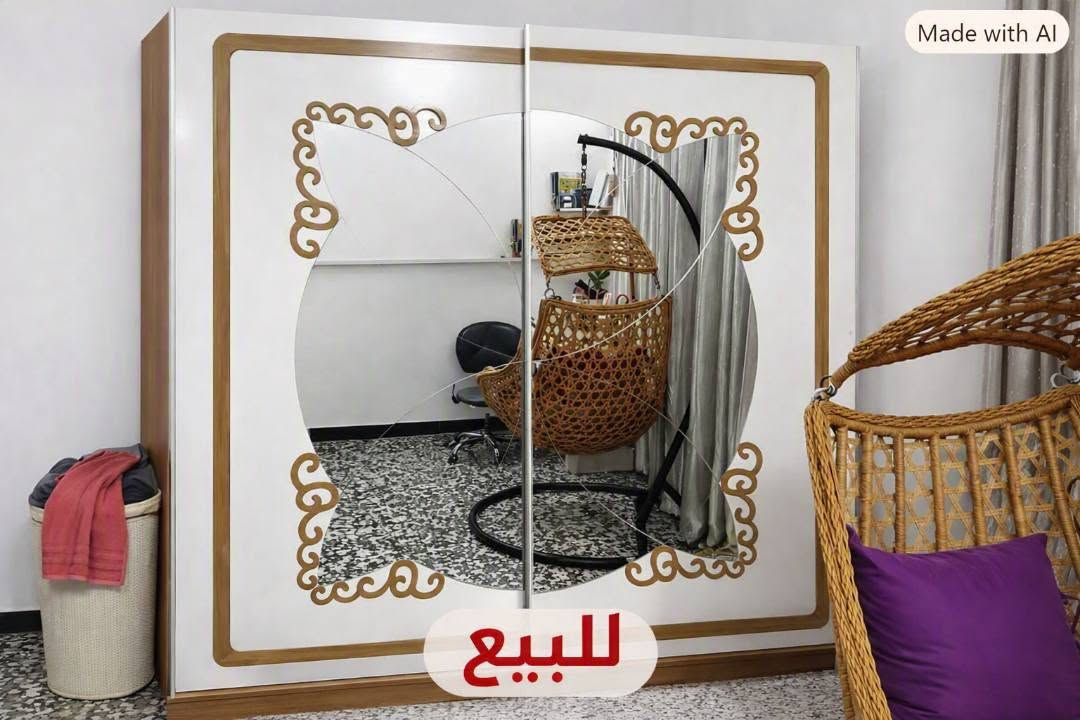 غرفه نوم تركيه  كنتور وجربايه  وطبليات للجربايه
مستعمله  الباب سلايد   نضافه 80بالميه بدون دوشك   السعر ثلث ميه الف 
تلفون *********** ابو ساره
