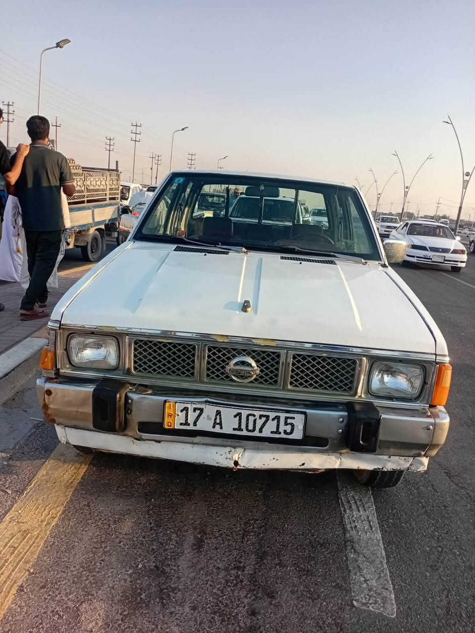 #مكلف بنشر.  ‭***********‬
نيسان 1992.  رقم دولي مجدد 
كفاااله شاصي ومحرك وكير. وكسن 
سياره جاهزه من كلشي.   سعر 45 وبيهه مجال 
العنوان البصره الزبير ‭***********‬
