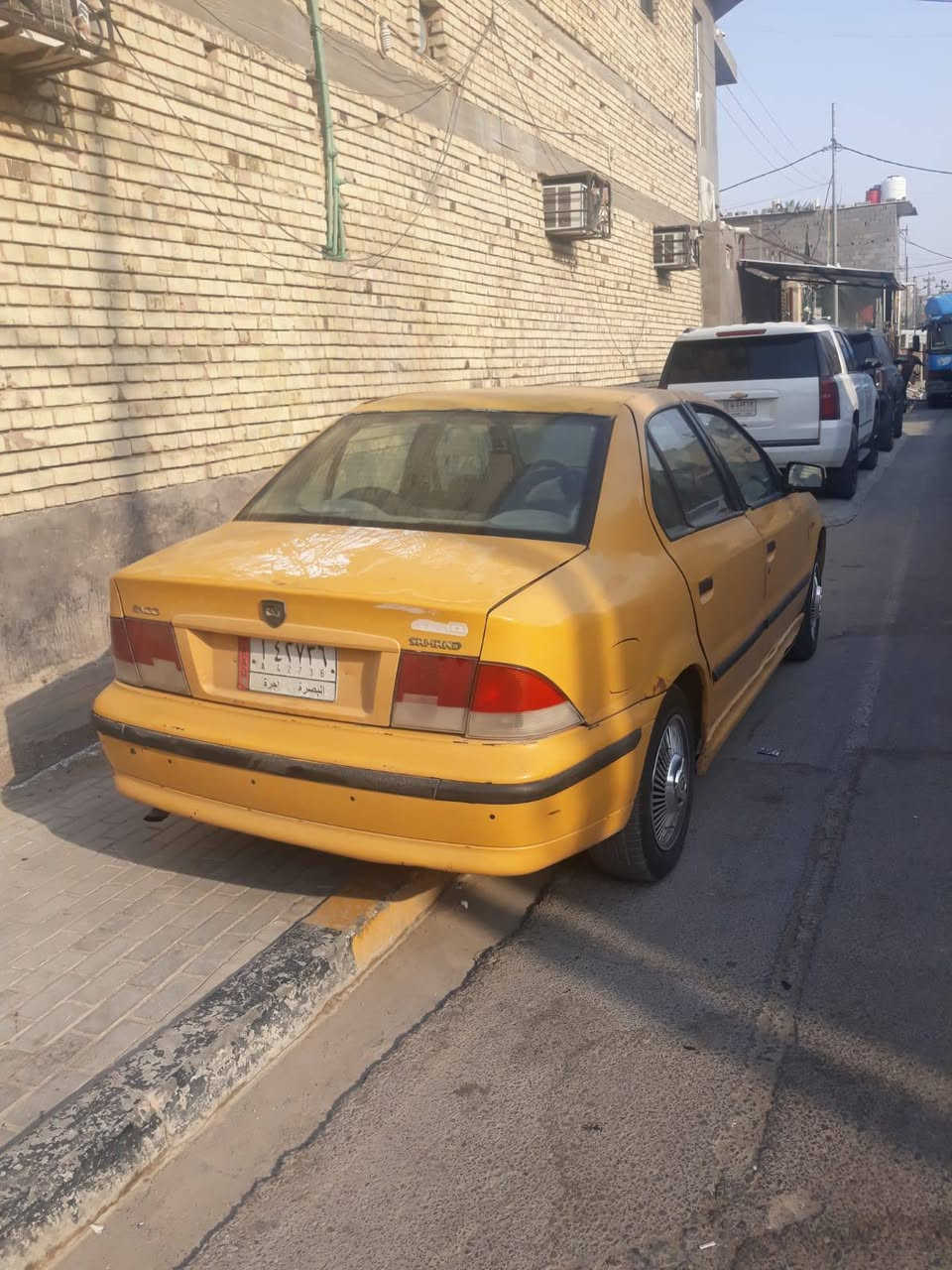 سلام عليكم للبيع سمند موديل 12 سياره حلوه حداديه جديده ماعده مكينه بيها كازيكت رقمه بصره هيها وغرامات كله مصفره سعره 15 وبيها مجال مكان سياره بصره هذا رقمي ***********

