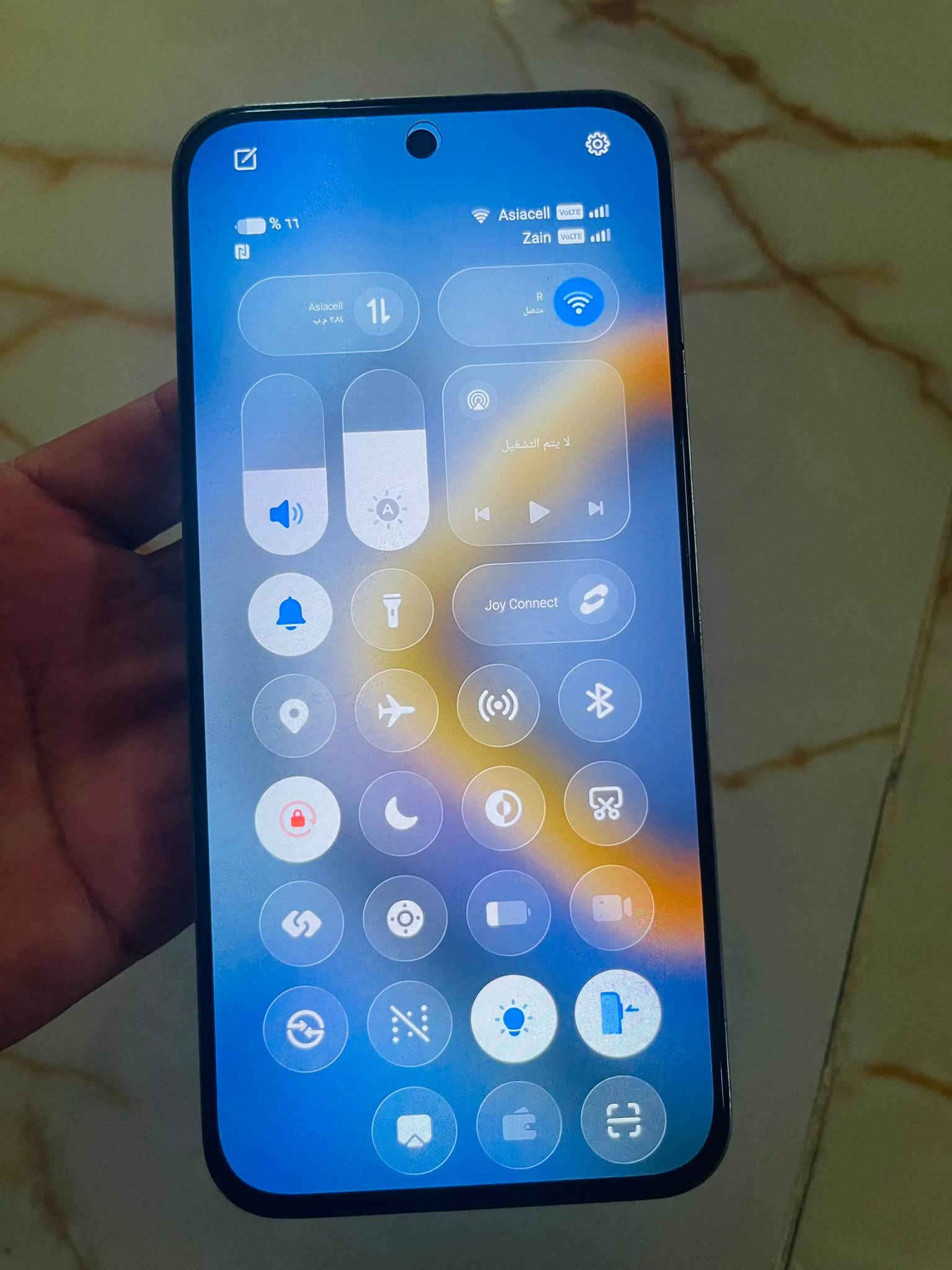 GT 30 برو جهاز ما مفتوح نضيف سعره 350 مكان بابل *********** واتساب

نص مكتوب في الصور:
- ١٢:٢٥ هاتفى XOS FOR GT 16.2.0 التحقق من التحديثات اسم الجهاز Infinix GT 30 Pro التخزين ٣٩,٩٢ غ.ب / ٢٥٦ غ.ب الطراز Infinix X6873 وحدة المعالجة المركزية Dimensity 8350 Ultimate RAM ١٢,٠٠ غ.ب + ٦,٠٠ غ.ب الكاميرا الخلفية 108M+8M الكاميرا الأمامية 13M البطارية 5500mAh الشاشة 1224x2720