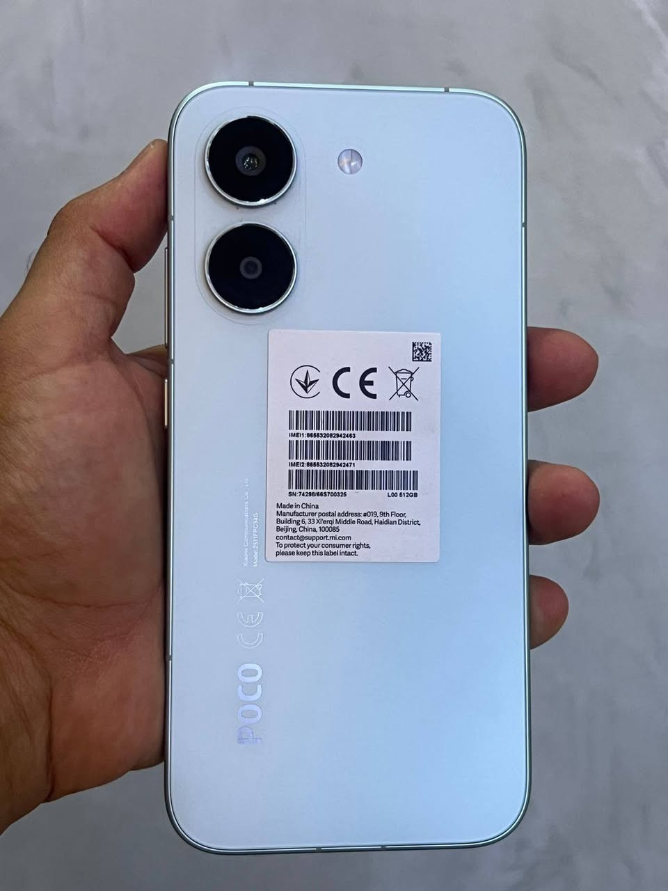 للبيع: POCO X8 PRO (أخو الجديد)
📱 المواصفات والتفاصيل:
​النظافة: 100/100 الجهاز بعده زيرو وبدون أي شخط.
​مدة الاستخدام: مستخدم 20 يوم فقط.
​الذاكرة: 512 جيجا.
​الرام: 12 جيجا (+ 6 جيجا إضافية).
​أداء الألعاب (ببجي):
​شغل 90 فريم على الـ HDR.
​شغل 120 فريم فول سلسة.
​💰 السعر: 520 ألف (وبي مجال بسيط للشراي الطيب)
📍 المكان: الفلوجة
📞 رقم التليفون /  ***********
