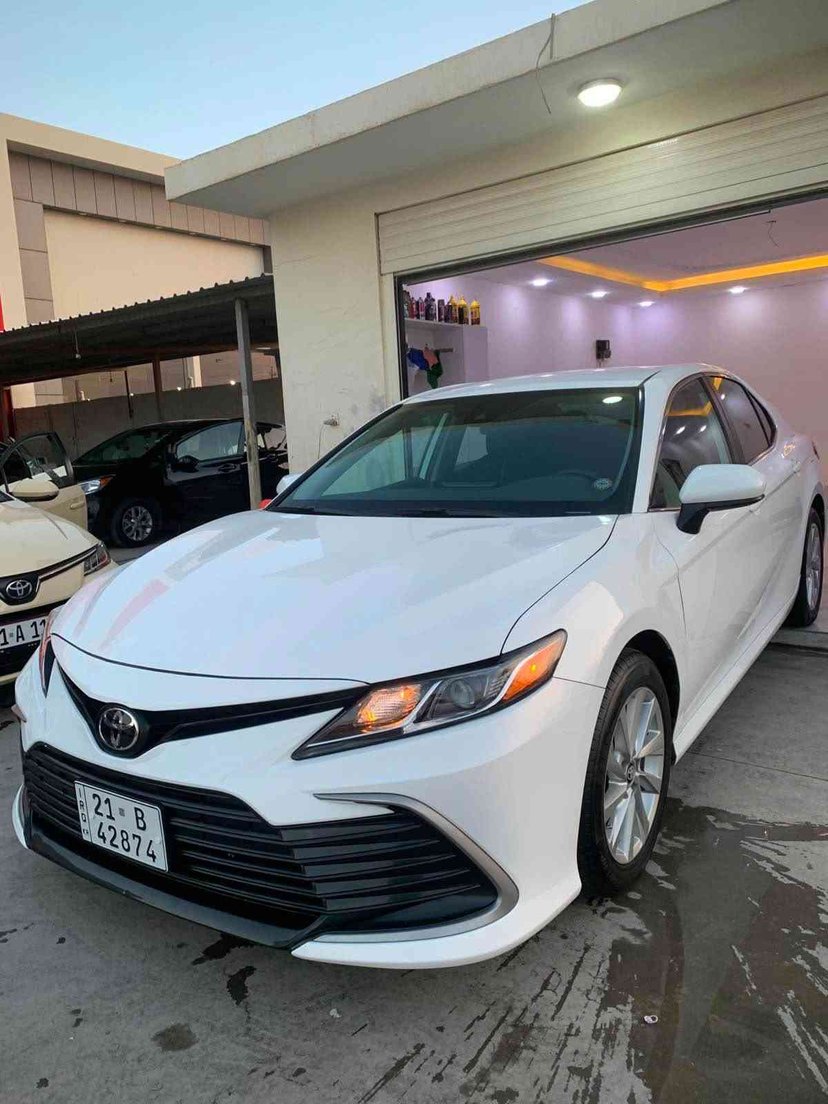 TOYOTA CAMRY 2022 LE 
سه ياره كه يه ك چه ملاخ بؤياخ بيناو گرتن بي ئيرباگ يه ك pdr بچوك هه يه باقي تر هه موو گيان به شه رت به ناوى خؤمه گيرو مه كينه كاره باي به شه رت نرخ ١٨٨$ مه جاليك كه م 
*********** 

Whatss app
4T1C11AK7NU625992 رانية, السليمانية
