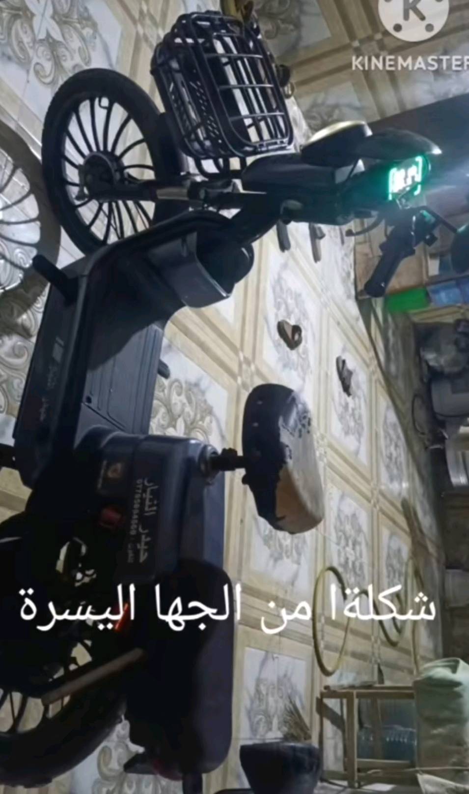دراجه كهربائية مستعملة للبيع كلشي شغال وسريعة