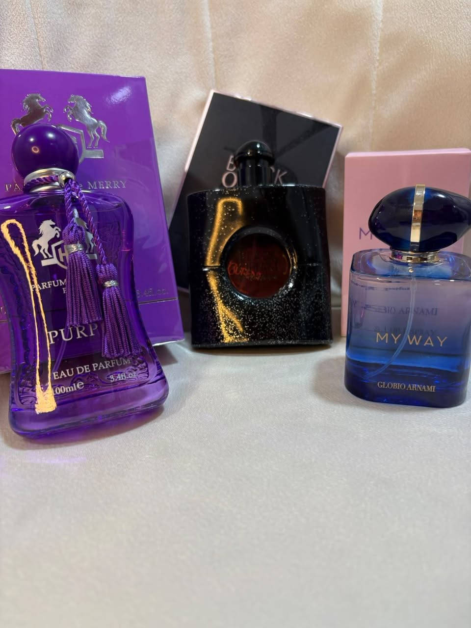 عطور • ٣ قطع • كمية محدودة