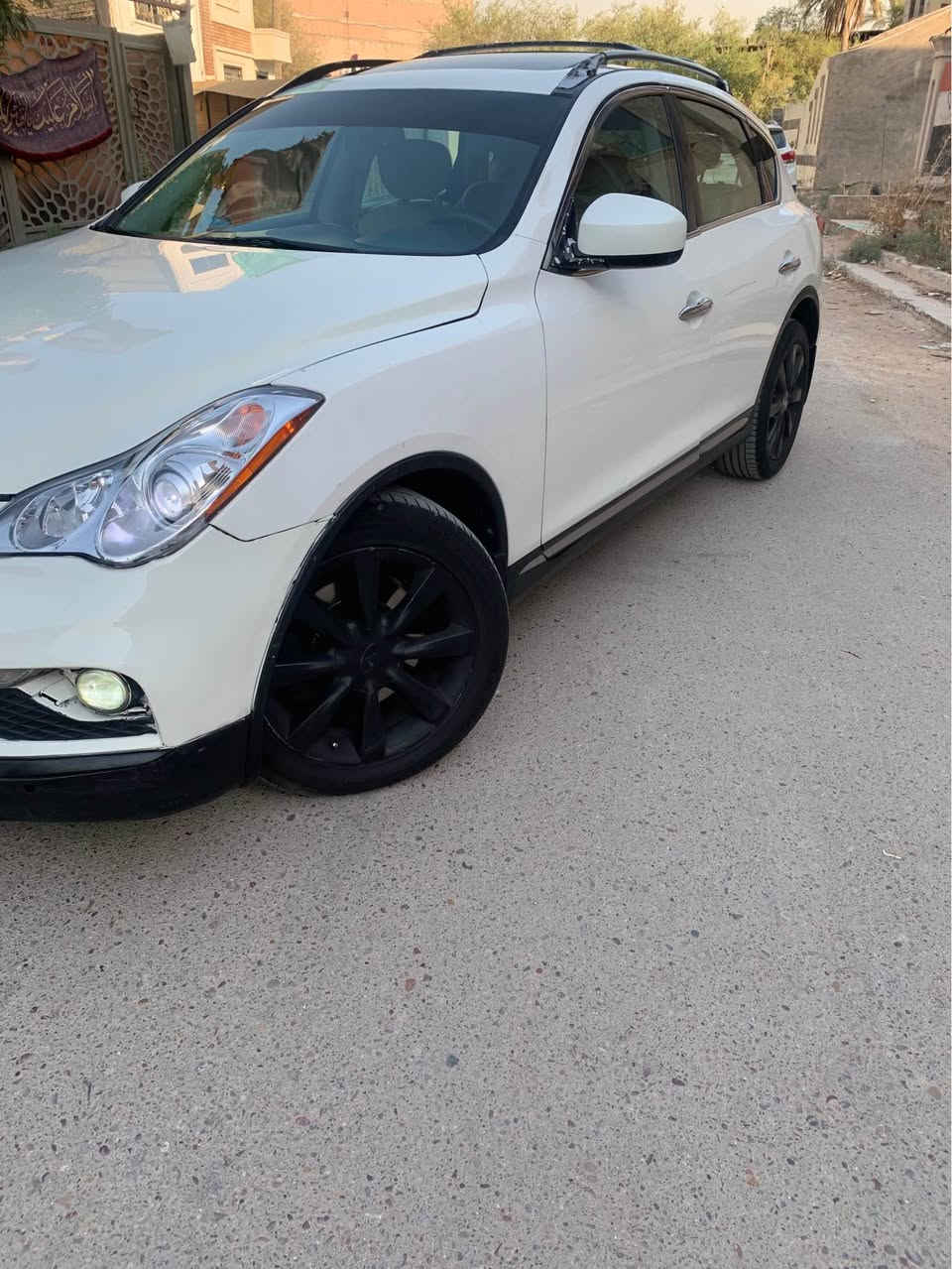 السلام عليكم 

النوع/انفنتي
الفئة/QX50
الموديل/2017
المحرك/3700مفتوح مكفول
الكير/مكفول/7نمر
الصبغ/قطع ابيع حزام
اللون/ابيض
داخل/بيج
الاعطال/0 ولا عطل 
الصدر /جديد امامي خلفي 
الميزانيه والبلنص/كامله 
مراية وسط تعتيم ليلي
بصمة ابواب+صندوق+تشغيل
تخم ويل وكباته كامله 
تخم تاير /اكثر من نص عمر جديد 
كاعيات /كامله جلد وقماش 
كاعيات الصندوك/جلد وقماش
بردة الصندوك موجوده 
فلنجات /تصفير
دسكات /جدد
دهن محرك فلتر 
فلتر شوت فلتر تبريد كله جديد
اشاير بكلايتات لايتات كله شغال 
كهربائيات كاااامله مكفوله 
لايتات جامات جدد ناصي زنون عالي زنون وبلوجكتر زنون كله شغال وكلش قوي
التبريد منضومه كامله من الالف للياء جديده  تبريد ثللللج 
مساطر قماره طوليه وعرضيه كامله موجوده 
كراسي كهرباء شاشة سستم boss
دمام بل سبير 
ادامه بلكات ونوزلات ومجاول وفيت بمب 
اشاير بل مري 
ستيرن كهرباء 
الغرفه جديده 
بايع سياره موديل 17كامله بسعر البيها نقوصات 
شواصي لغود دواخل كله مكفول 
رقم بغداد بسمي هزه جديده سنويه جديده لوحات جديده 

السعر /11.500$وبيها مجال (115)
للاستفسار/***********
مكانها/بغداد-المنصور-حي دراغ بغداد, العراق
