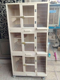 قفص ٣ خانات • ١٦٠×٨٠×٦٠ • توصيل كركوك