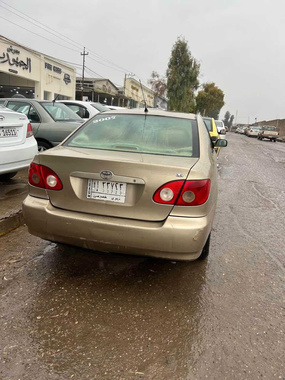السلام عليكم
سيارة كورلا نحلة موديل 2007 محرك 18رقم نينوى الماني بدون صبغ به تقحيل القماره والبونيد. مكان السيارة الموصل / ربيعه. السعر 85 للاتصال ***********
