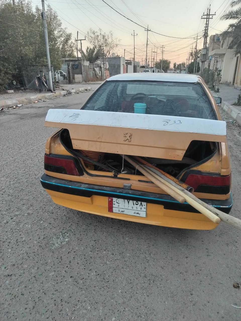 السلام عليكم بيجو اكد موديل 10 رقم بغداد تحويل مطلوبه هيئه كير مكينه تبريد شرط الفحص مصبوغه حزام بيه ضربه بلصندوك السعر 14 وبيها مجال ***********
